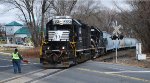 DDRV's RP-1 is almost at the Stockton Street yard with its 16 car consist